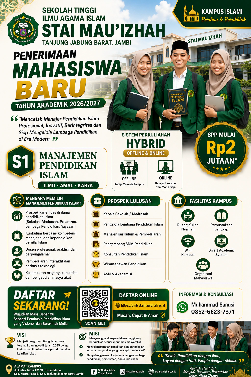 brosur Prodi Manajemen Pendidikan Islam